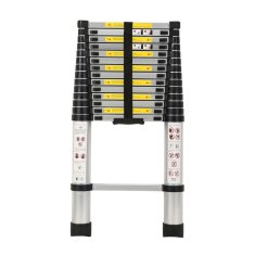 GEKO Teleskopický žebřík 4,4m, 150kg, hliníkový G02446