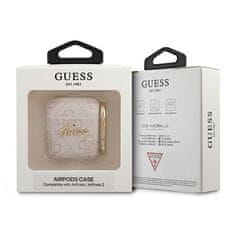 Guess GUESS GUA24GSMP AIRPODS 1/2 KRYT RŮŽOVÝ/RŮŽOVÝ 4G SCRIPT METAL COLLECTION