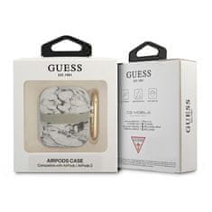 Guess GUESS GUA2HCHMAG AIRPODS 1/2 KRYT ŠEDÝ/ŠEDÝ MARBLE STRAP COLLECTION