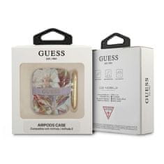 Guess GUESS GUA2HHFLU AIRPODS 1/2 KRYT FIALOVÝ/FIALOVÝ FLOWER STRAP COLLECTION