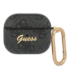 Guess GUESS GUA34GSMK KRYT AIRPODS 3 ŠEDÝ/ŠEDÝ 4G SCRIPT METAL COLLECTION