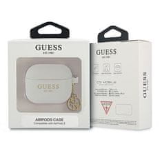 Guess GUESS GUA3LSC4EG KRYT AIRPODS 3 ŠEDÝ/ŠEDÝ SILICON CHARM 4G COLLECTION