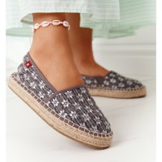 Big Star Espadrilky s pletenou platformou velikost 37