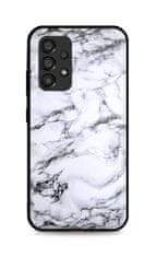 TopQ Kryt LUXURY Samsung A33 5G pevný Marble White 85193