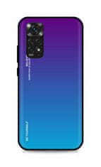 TopQ Kryt LUXURY Xiaomi Redmi Note 11 pevný duhový purpurový 67332