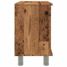 Vidaxl Koupelnová skříňka old wood 60 x 32 x 53,5 cm dřevotříska