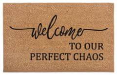 Hanse Home Rohožka Welcome to our perfect chaos 105702 - na ven i na doma 45x70