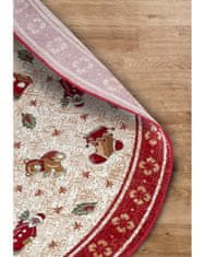 DOPRODEJ: 200x200 (průměr) kruh cm Kusový koberec Villeroy & Boch Toy's delight se střiženým vlasem 106217 Red, Multicolor kr 200x200 (průměr) kruh