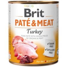 Brit Konzerva Paté & Meat krůta 800g