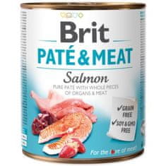 Brit Konzerva Paté & Meat losos 800g