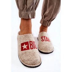 Big Star Domácí papírky KK276021 Beige velikost 41