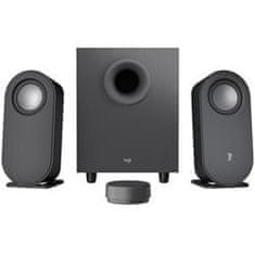 Logitech Z407 Bluetooth computer speakers with subwoofer and wireless control - GRAPHITE