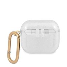 Guess KRYT GUESS GUA3UCG4GT AIRPODS 3 TRANSPARENT GLITTER COLLECTION