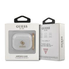 Guess KRYT GUESS GUA3UCG4GT AIRPODS 3 TRANSPARENT GLITTER COLLECTION