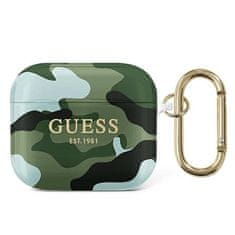 Guess GUESS GUA3UCAMA AIRPODS 3 KRYT ZELENÝ/KHAKI CAMO COLLECTION