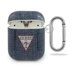 Guess GUESS GUACA2TPUJULDB AIRPODS 1/2 KRYT TMAVĚ MODRÁ/TMAVĚ MODRÁ JEANS COLLECTION