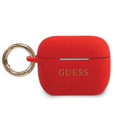 Guess GUESS GUACAPSILGLRE KRYT AIRPODS PRO ČERVENO/ČERVENÝ SILIKONOVÝ TŘPYT