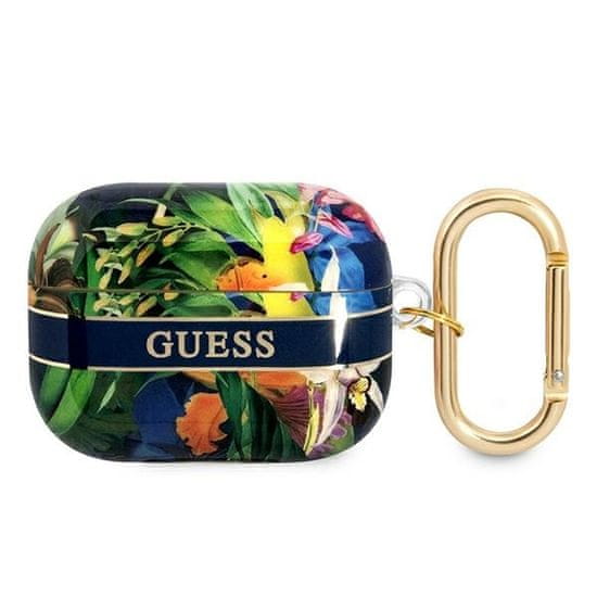 Guess GUESS GUAPHHFLB KRYT AIRPODS PRO BLUE/BLUE FLOWER STRAP COLLECTION