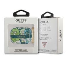 Guess GUESS GUAPHHFLN AIRPODS PRO KRYT ZELENÝ/ZELENÝ FLOWER STRAP COLLECTION