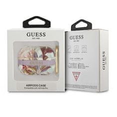 Guess GUESS GUAPHHFLU AIRPODS PRO KRYT FIALOVÝ/FIALOVÝ FLOWER STRAP COLLECTION