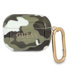 Guess GUESS GUAPUCAMA AIRPODS PRO KRYT ZELENÝ/KHAKI CAMO COLLECTION