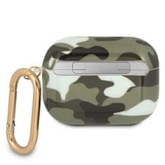 Guess GUESS GUAPUCAMA AIRPODS PRO KRYT ZELENÝ/KHAKI CAMO COLLECTION