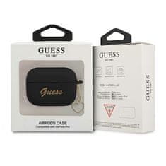 Guess GUESS GUAPLSCHSK AIRPODS PRO KRYT BLACK/BLACK SILICONE CHARM HEART COLLECTION