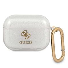 Guess KRYT GUESS GUAPUCG4GT AIRPODS PRO TRANSPARENT GLITTER COLLECTION