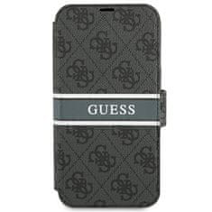 Guess GUESS GUBKP13S4GDGR IPHONE 13 MINI 5,4" ŠEDÁ/ŠEDÁ KNIHA 4G STRIPE