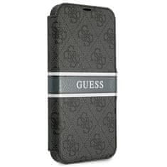 Guess GUESS GUBKP13S4GDGR IPHONE 13 MINI 5,4" ŠEDÁ/ŠEDÁ KNIHA 4G STRIPE