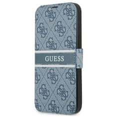 Guess GUESS GUBKP13S4GDBL IPHONE 13 MINI 5,4" MODRÁ/MODRÁ KNIHA 4G STRIPE