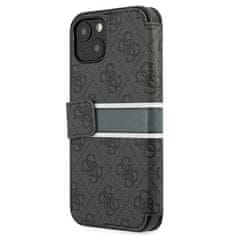 Guess GUESS GUBKP13S4GDGR IPHONE 13 MINI 5,4" ŠEDÁ/ŠEDÁ KNIHA 4G STRIPE