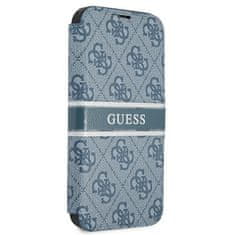 Guess GUESS GUBKP13S4GDBL IPHONE 13 MINI 5,4" MODRÁ/MODRÁ KNIHA 4G STRIPE