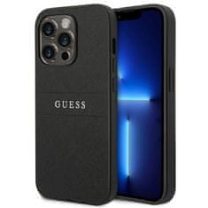 Guess GUESS GUHCP14LPSASBBK IPHONE 14 PRO 6,1" ČERNÝ/ČERNÝ SAFFIANO STRAP