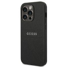 Guess GUESS GUHCP14LPSASBBK IPHONE 14 PRO 6,1" ČERNÝ/ČERNÝ SAFFIANO STRAP