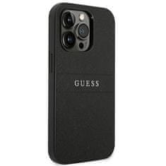 Guess GUESS GUHCP14LPSASBBK IPHONE 14 PRO 6,1" ČERNÝ/ČERNÝ SAFFIANO STRAP