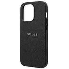 Guess GUESS GUHCP14LPSASBBK IPHONE 14 PRO 6,1" ČERNÝ/ČERNÝ SAFFIANO STRAP