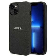 Guess GUESS GUHCP14MPSASBBK IPHONE 14 PLUS / 15 PLUS 6,7" ČERNÝ/ČERNÝ ŘEMÍNEK SAFFIANO