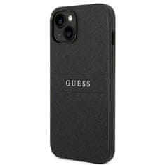 Guess GUESS GUHCP14MPSASBBK IPHONE 14 PLUS / 15 PLUS 6,7" ČERNÝ/ČERNÝ ŘEMÍNEK SAFFIANO