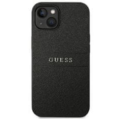 Guess GUESS GUHCP14MPSASBBK IPHONE 14 PLUS / 15 PLUS 6,7" ČERNÝ/ČERNÝ ŘEMÍNEK SAFFIANO