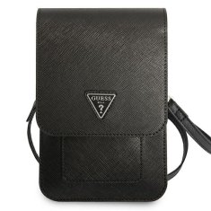 Guess KABELKA GUESS GUWBSATMBK BLACK/BLACK SAFFIANO TRIANGLE