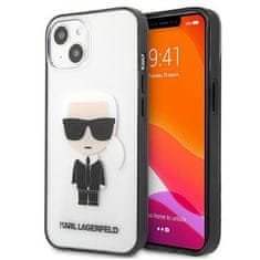 Karl Lagerfeld KARL LAGERFELD KLHCP13SHIKCK IPHONE 13 MINI 5,4" PRŮHLEDNÝ IKONIK KARL