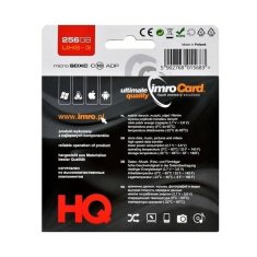 IMRO PAMĚŤOVÁ KARTA 256GB IMRO+ ADP 10C UHS-3 MICROSDXC