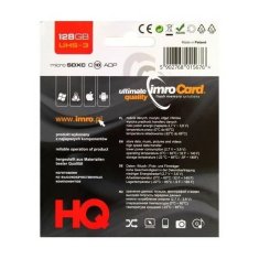 IMRO PAMĚŤOVÁ KARTA 128GB IMRO+ ADP 10C UHS-3 MICROSDXC