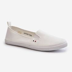 Dámské tenisové tenisky Slip-On White velikost 40