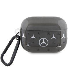 Mercedes-Benz KRYT MERCEDES MEAP28DPMGS AIRPODS PRO 2 (2022/2023) ČERNO/ČERNÝ S VELKÝM VZOREM HVĚZDY