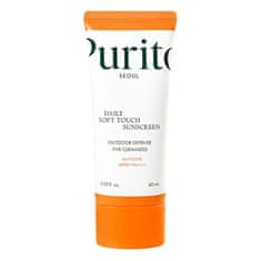 PURITO Opalovací krém na obličej SPF 50+ (Daily Soft Touch Sunscreen) (Objem 60 ml)