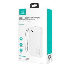 USAMS USAMS POWERBANK PB56 10000MAH 22,5W 2XQC3.0+PD FAST CHARGE BÍLÁ/BÍLÁ 10KCD15102 (US-CD151)