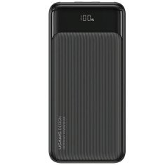 USAMS USAMS POWERBANK 30000MAH 10W 1C+2A ČERNÁ/ČERNÁ XY SERIES 30KCD20201 (US-CD202) 3 PORTY