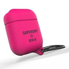 Superdry SUPERDRY AIRPODS 1/2 COVER WATERPROOF RŮŽOVÁ/RŮŽOVÁ